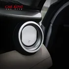 Для Toyota RAV4 RAV 4 2016 2017 18 АБС-пластик матовая Крышка вентиляционного отверстия отделка кольцо украшение литье стайлинга автомобилей аксессуары для интерьера