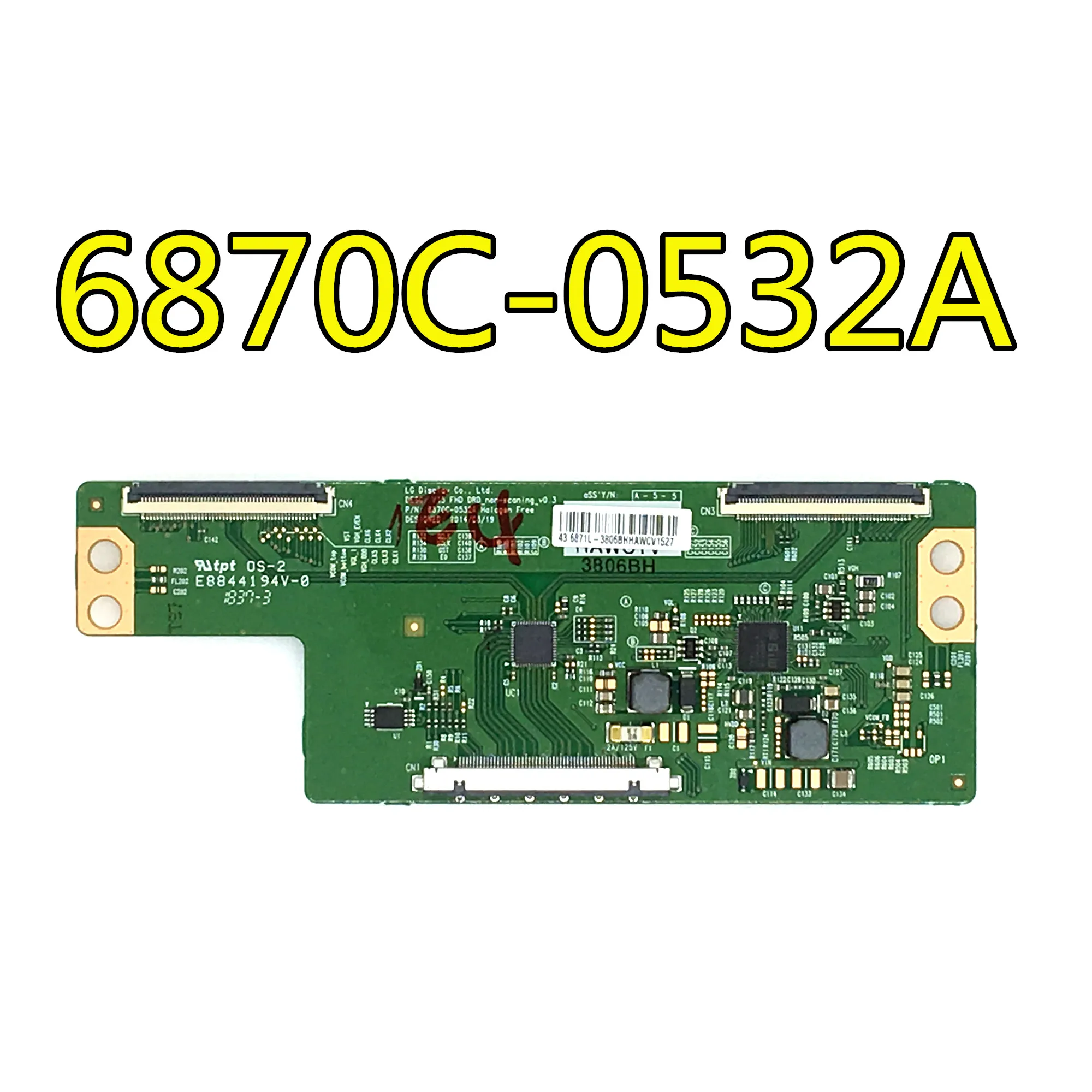 Оригинальная логическая плата 100% тест для LG V15 FHD DRD 6870C 0532A 0532B 0532C|Пульты ДУ| |