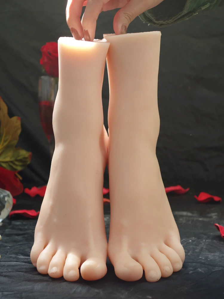 Модель обуви с имитацией ног модель человека перевернутая шелковые чулки