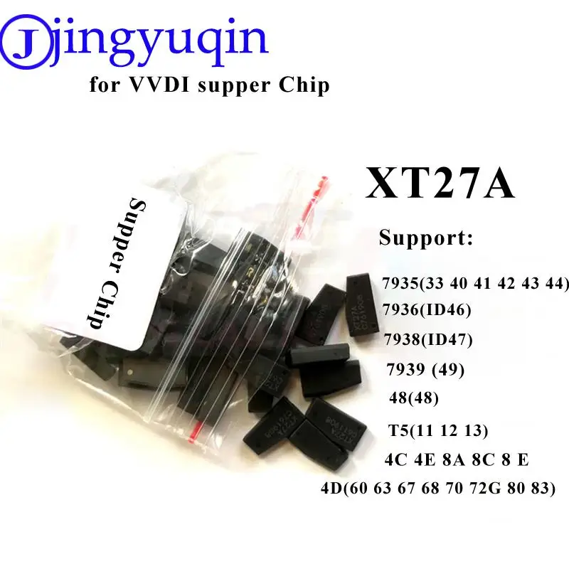 Транспондер jingyuqin Xhorse VVDI супер чип XT27A01 XT27A66 для ID46/40/43/4D/8C/8A/T3/47 инструмента VVDI2 /Mini