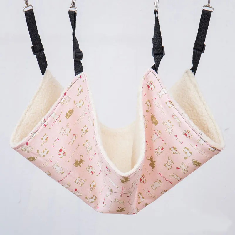 2 шт Многоцветный теплый подвесной коврик для кошки мягкий гамак зимний питомца