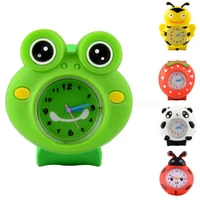 candy colors 3d cartoon childrens watches quartz wristwatch sports silicone slap watch for kid toys