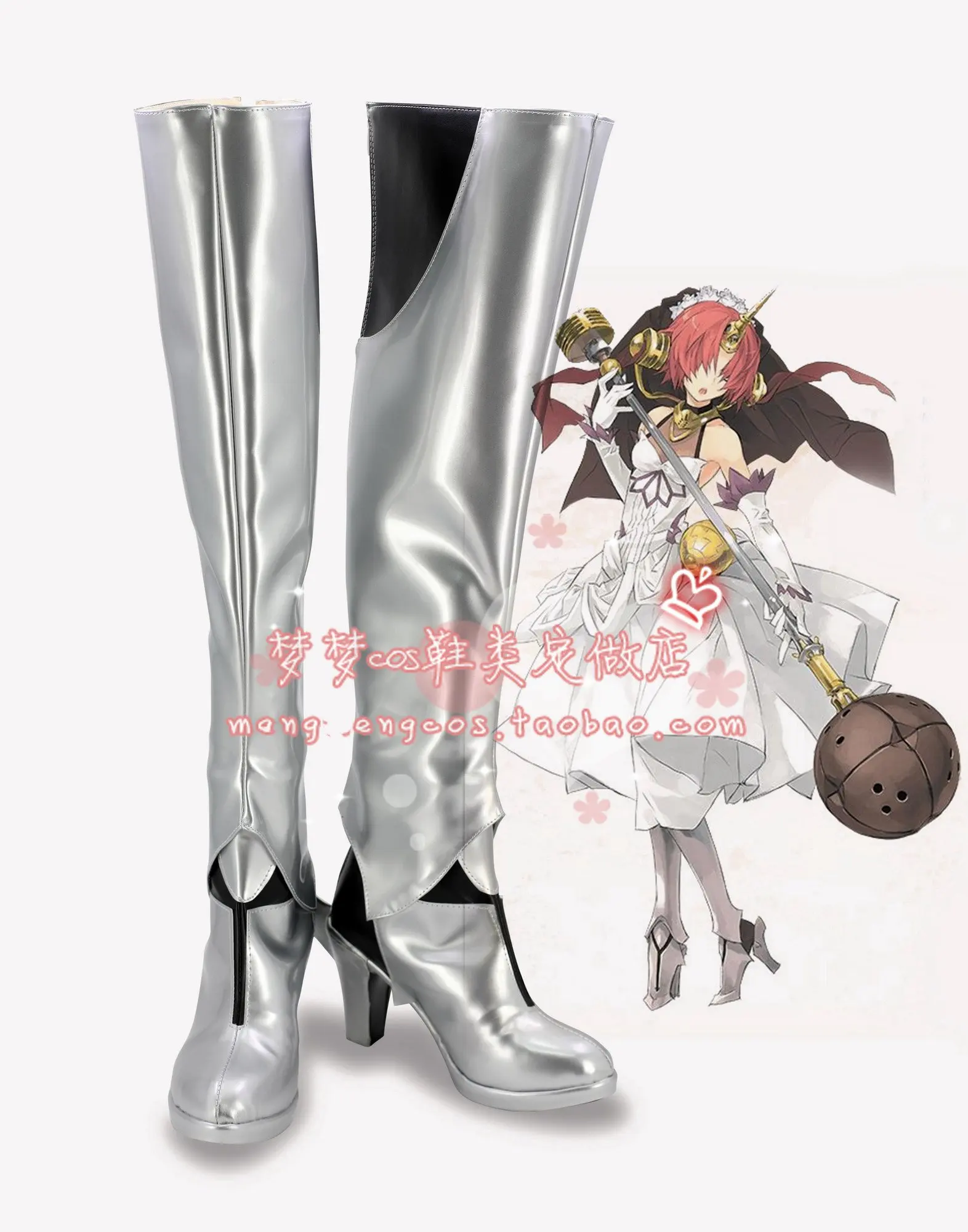 Shoes Fate/Apocrypha Frankenstein маскарадные костюмы сценическая перфорированная одежда, костюм для Хэллоуина для женщин полный комплект - Цвет: Shoes