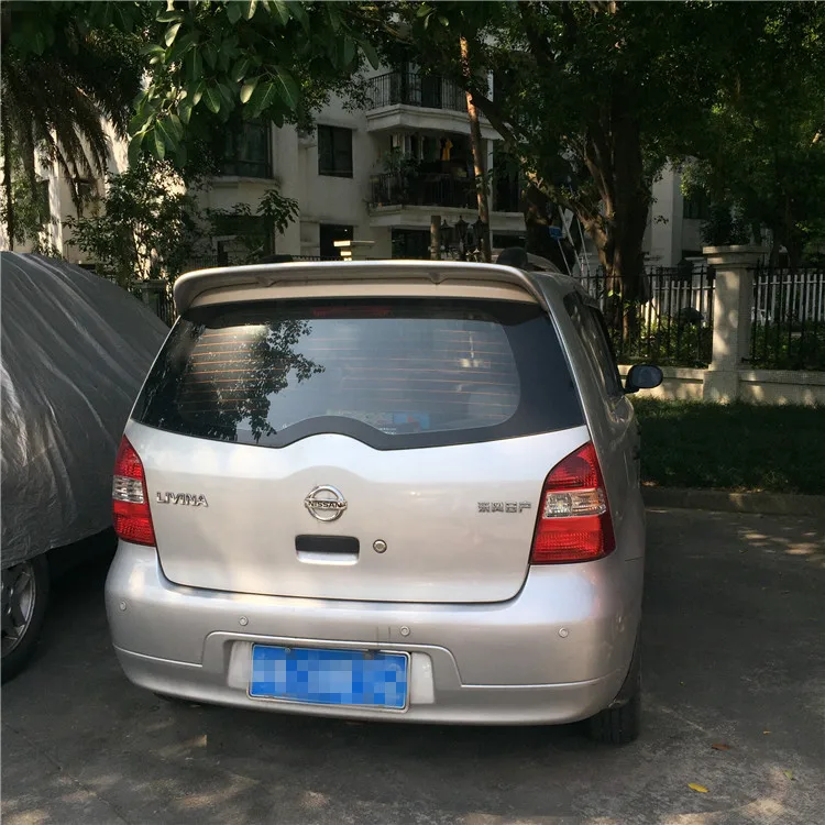 Спойлер для NISSAN LIVINA 2006-2012 спойлер из высококачественного АБС-материала заднее