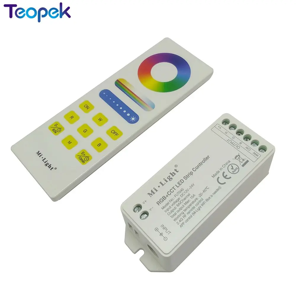 MiBoxer FUT045 RGB + CCT светодиодный контроллер AUTO-SYNC функция времени FUT088 полный сенсорный