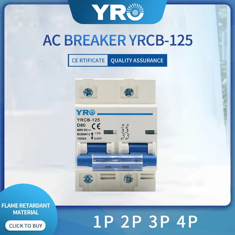 Автоматический выключатель 2P AC 230 В MCB миниатюрный главный матричный