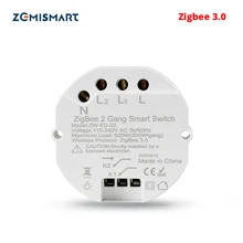 Zemismart Zigbee 3 0 умный светильник переключатель DIY выключатель модуль