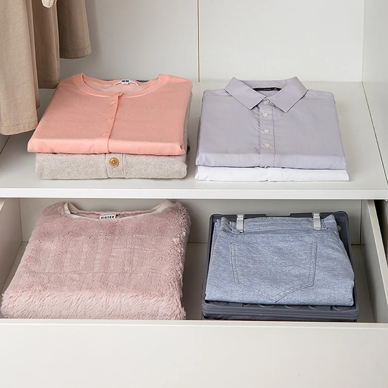 

5Pcs Shirt Organizer T Shirt Folder Board Clothing Dividers Stackable T Shirt Document Lazy Folding Board Organizers