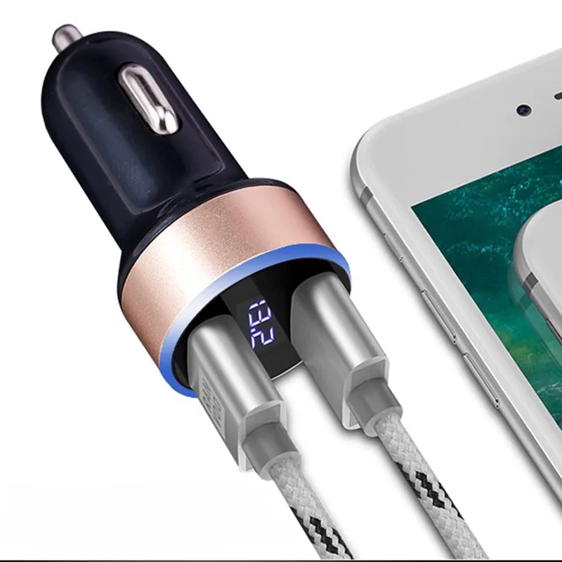 Автомобильные зарядные устройства Tancarrey 2 порта быстрая зарядка два USB для Chevrolet