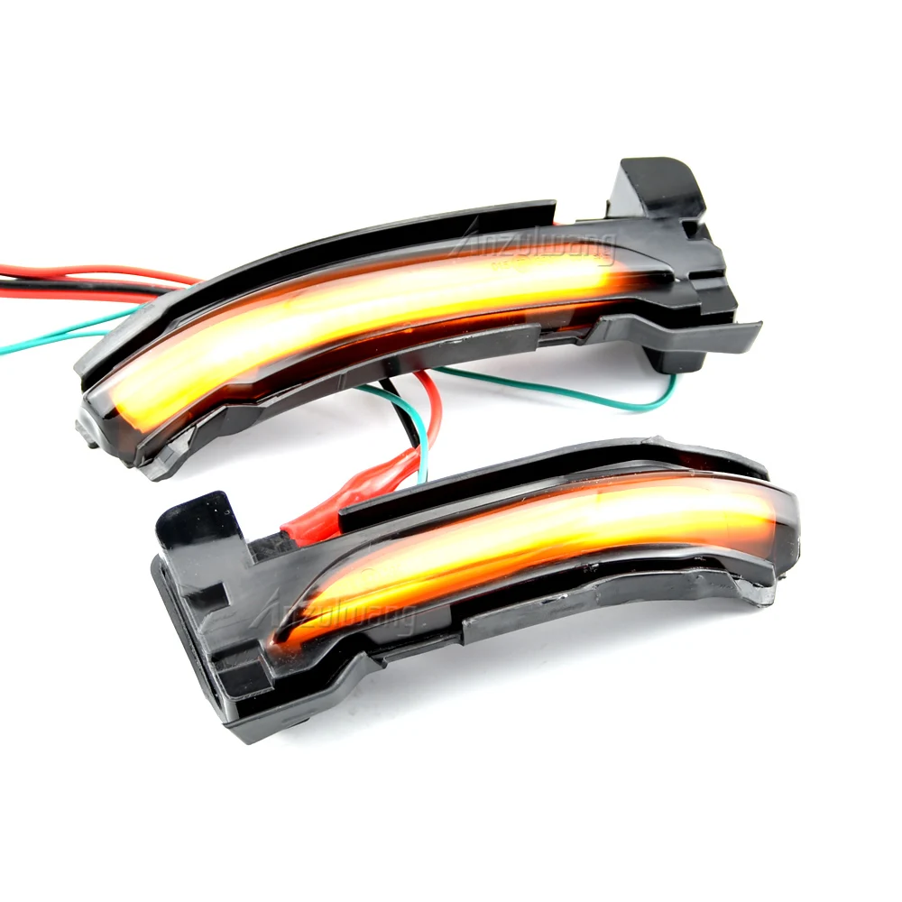 

For Ford Focus Mk4 Ab Bj 2019-2020 Rearview Mirror Streamer Lights LED Side Wing Dynamic Turn Signal Light Sequential Indicator
