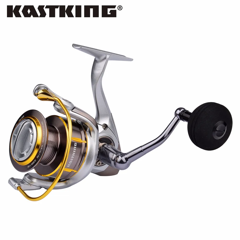 KastKing Kodiak спиннинговая катушка для соленой воды большая алюминиевая 18 кг
