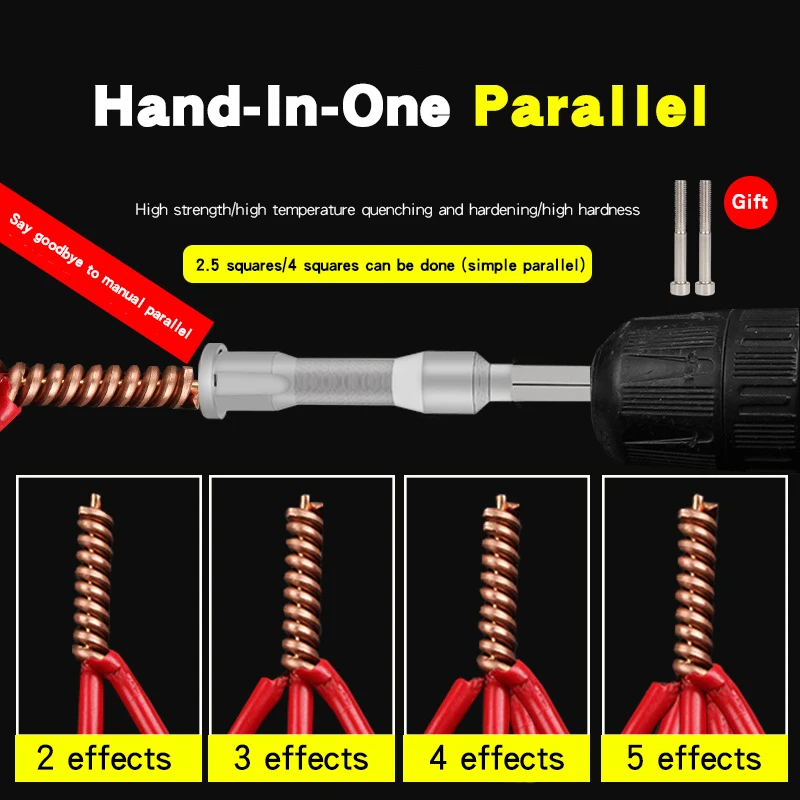 

Automatic Parallel Wire Home DIY Hand Tool Parts Avoid skin Hand self - Integrated Wire-Drawing Device