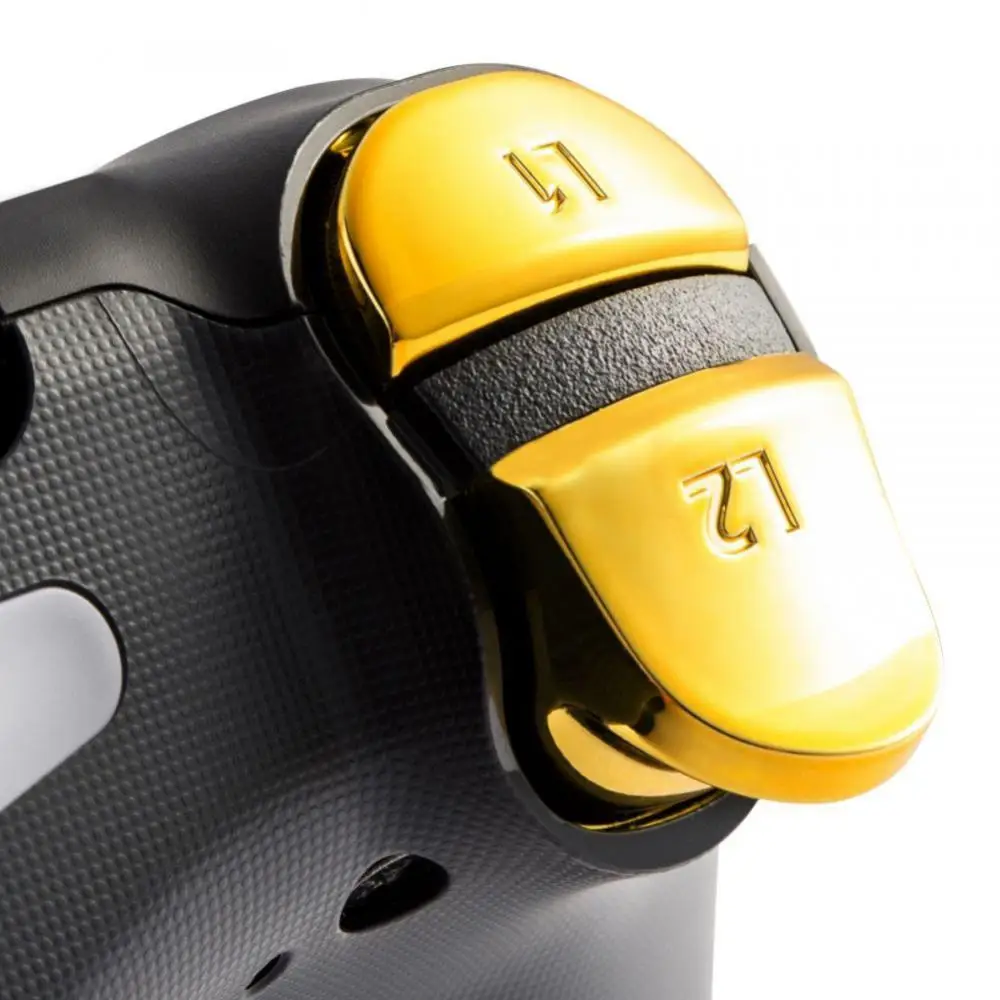 Оригинальные новые запасные части для ручек PS4 R1R2L1L2 с пружиной R1/R2/L1/L2