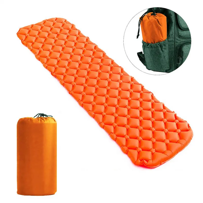 

Ultralight Camping Sleeping Pad Inflatable Camping Mat Pad for Backpacking & Hiking-Insulated Sleeping Mat Camping Mattress Pad