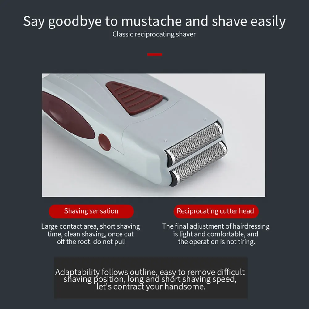 Прямая доставка 4D электробритва для волос мужчин Pro Парикмахерская Триммер