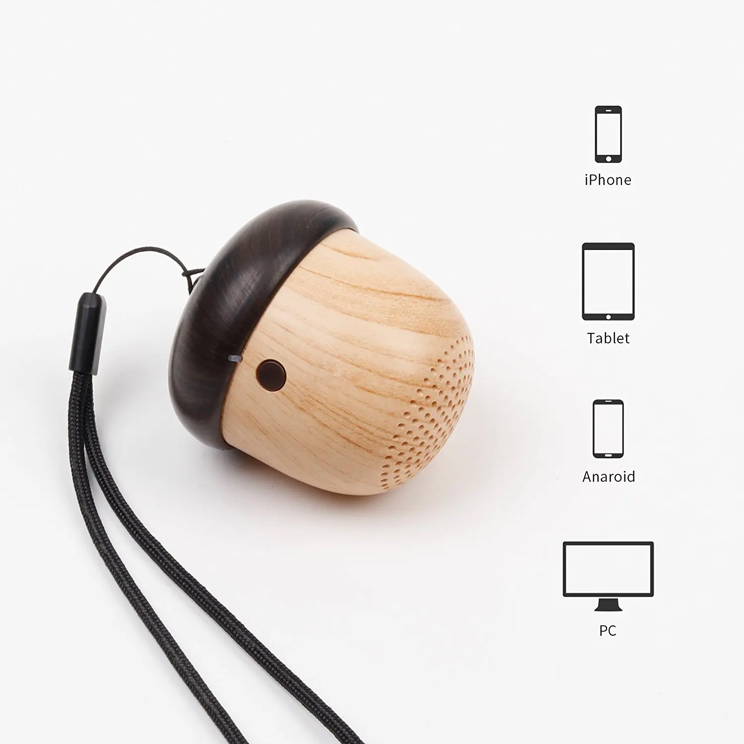 Беспроводной Bluetooth динамик Acorn с усиленными басами|Портативные колонки| |