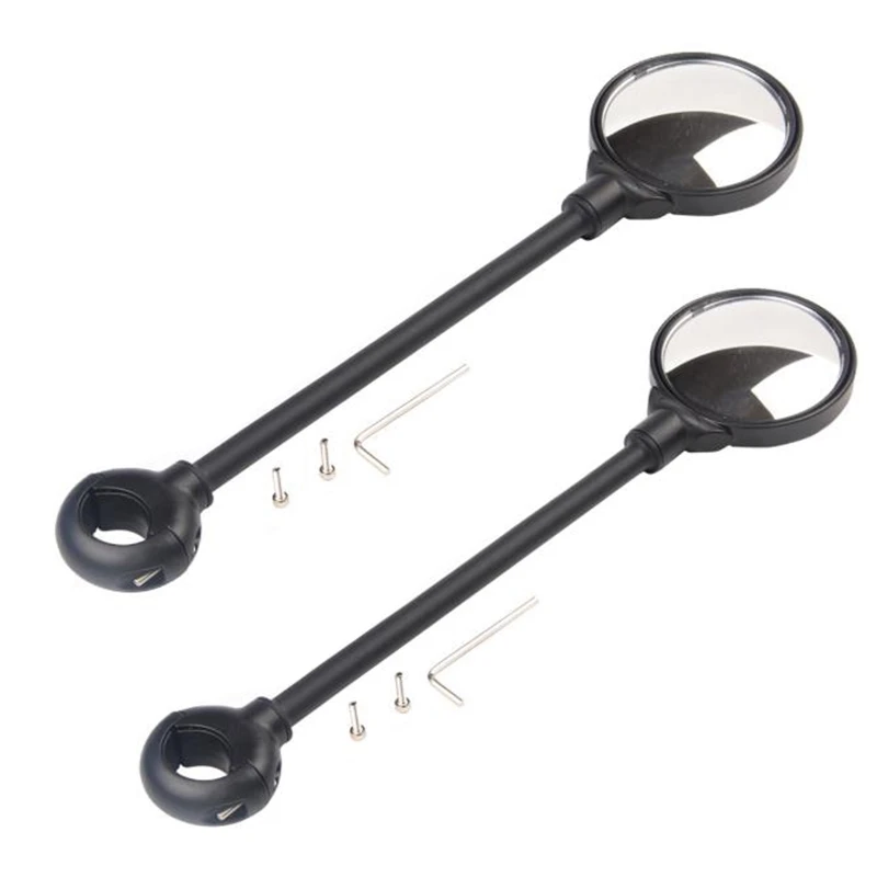 

2 шт., выпуклое Велосипедное Зеркало заднего вида, для горных велосипедов