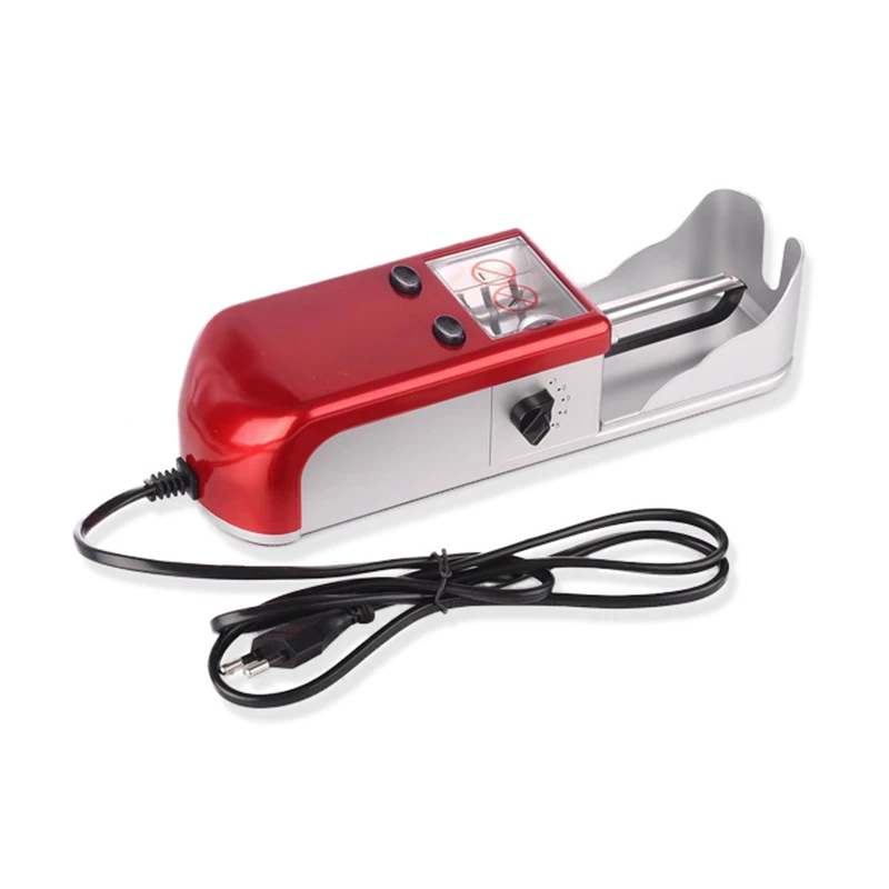 

Cigarette Rolling Machine Gift for Men Electric Automatic Cigarette Injector Maker Tobacco Roller EU Plug Smoking Accessories
