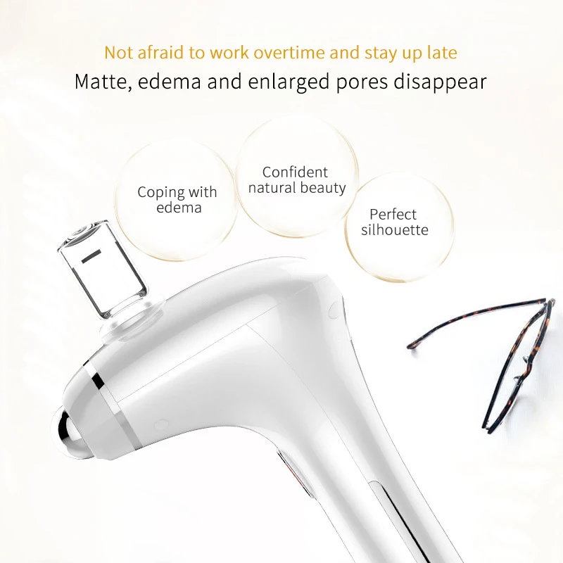 Массажер для лица радиочастотный нано увлажняющий уход за кожей Ион +/