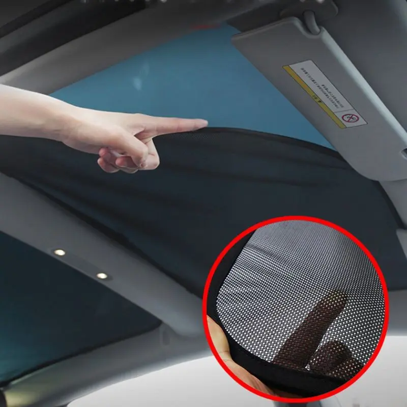 

4/6Pcs/set Car Sun Visor Rear Front Sun Shade Half/Full Cover for Tesla Model 3 C6UB