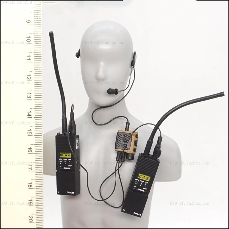 

Модель радиоприемника и наушников GA1002U для 12-дюймовых фигурок, масштаб 1/6