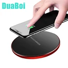 Беспроводное зарядное устройство 5 Вт7,5 Вт10 Вт для Samsung Galaxy S10 S10 + S9 S9 + S8 Note 10 9 USB Qi, быстрая зарядка для Xiaomi mi 9T Redmi