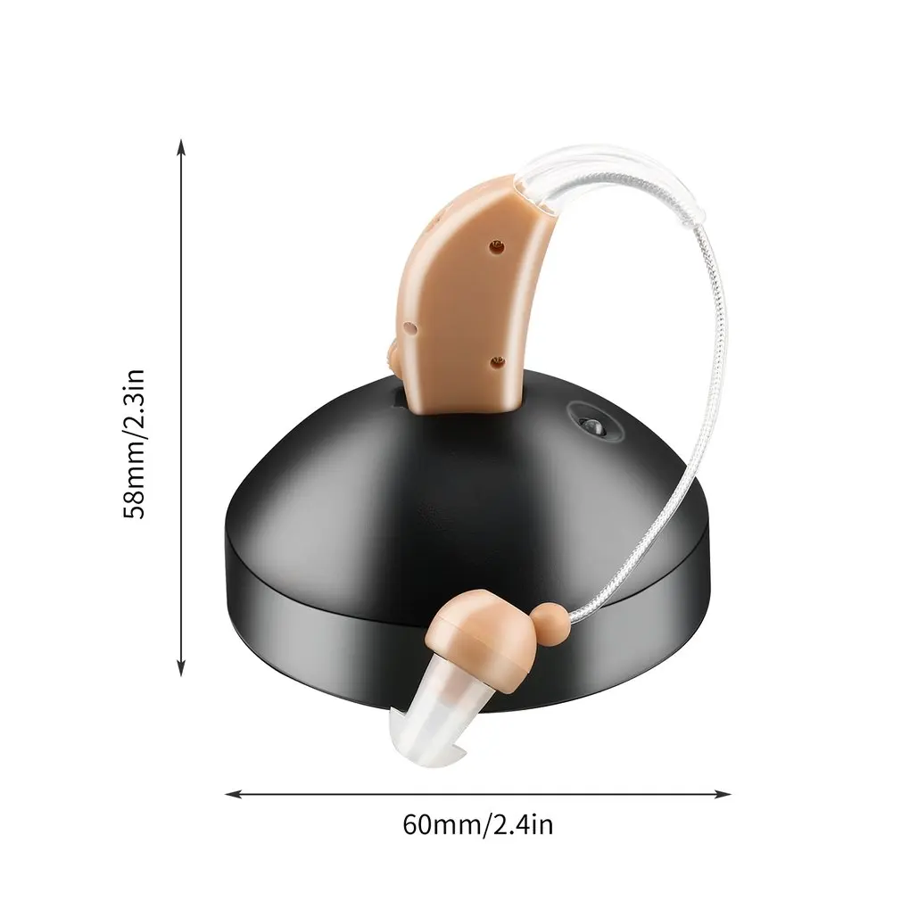 Новый перезаряжаемый слуховой аппарат мини-устройство усилитель уха цифровой за