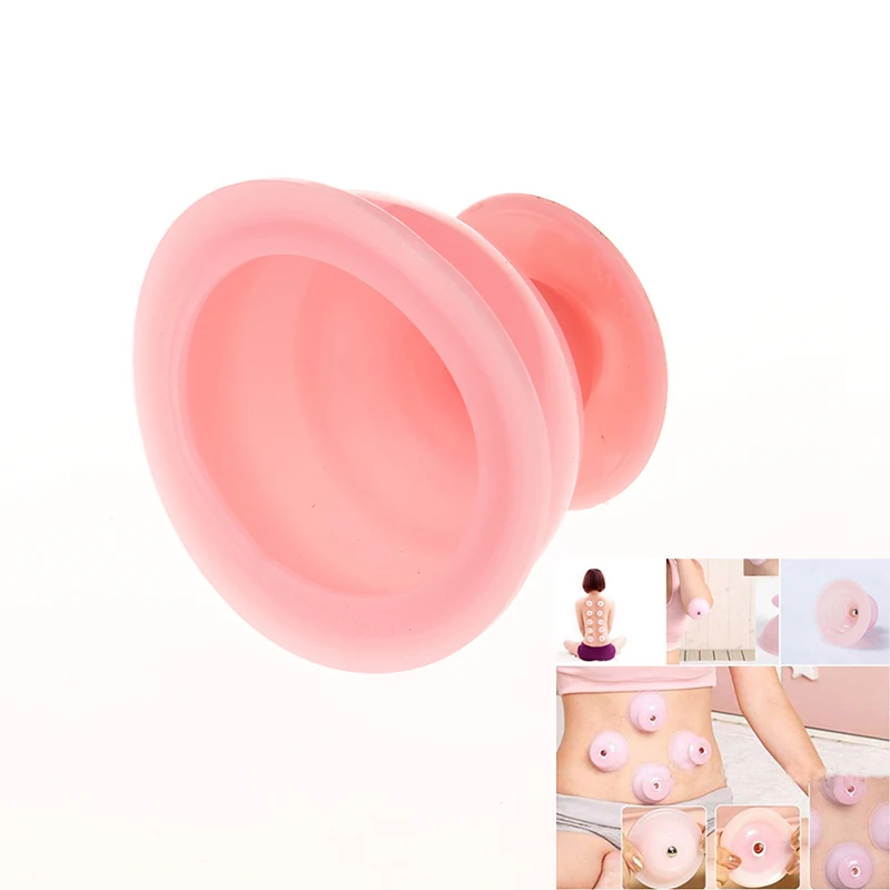 

1Pcs Moisture Absorber Anti Cellulite Vacuum Cupping Cup Silicone Family Facial Body Massage Therapy Cupping Cup Set