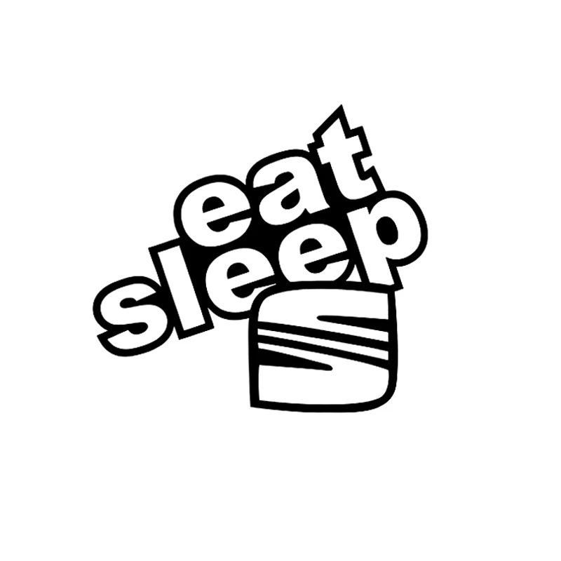 Dawasaru Забавный автомобиль со стикерами Eat сиденье для сна солнцезащитные наклейки