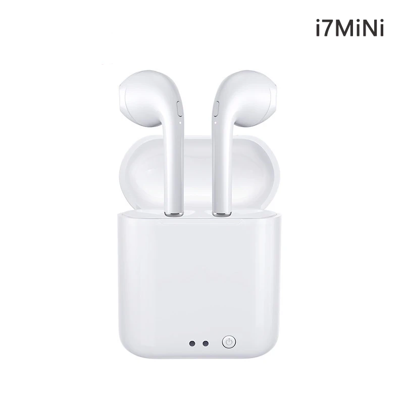 Мини I7s TWS гарнитура Bluetooth 5 0 беспроводная Спортивная с микрофоном для смартфонов