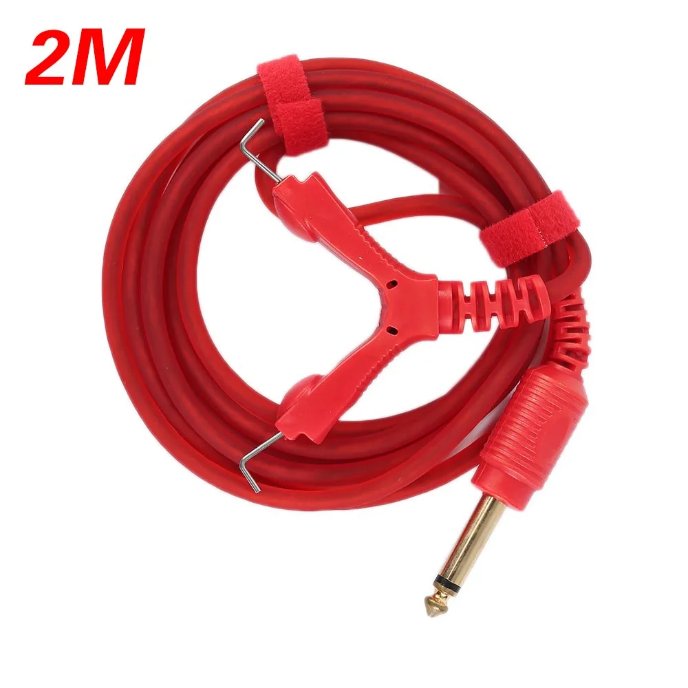Silicone Clip Cord ATOMUS многоцветная роторная татуировочная машина, тату тонкое мастерство, Набор татуировок, оборудование, татуировка, ручка, Maquiagem, набор инструментов BTZ1 - Цвет: Silicone Clip Cord