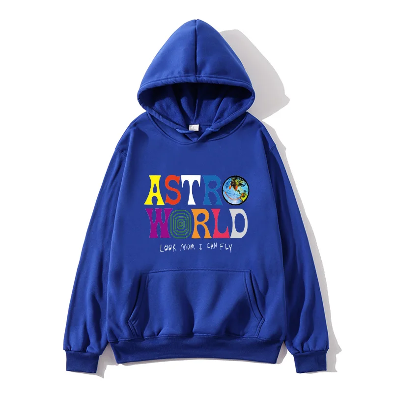 

2021 ASTROWORLD look mom i can fly hoodie Travis Scott Astroworld hoodie 2019 sweatshirt Hip-hop Pullover men with print gift
