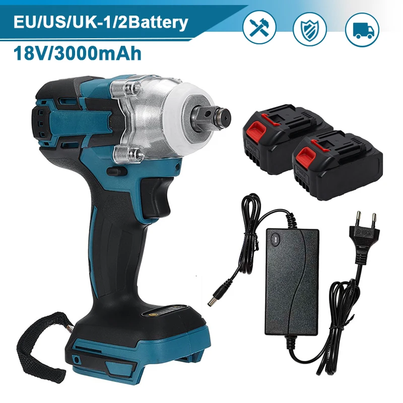 

Гайковерт ударный аккумуляторный, 18 в, 280 Н · м, 1/2 дюйма