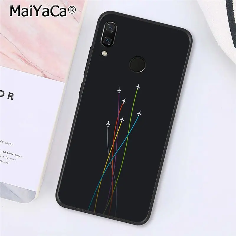 A14 MaiYaCa Любовь Путешествия розовый бумажный самолет чехол для телефона Xiaomi Redmi4X 6A S2 Go Redmi 5 5Plus Note4 Note5 7 Note6Pro - Цвет: A14