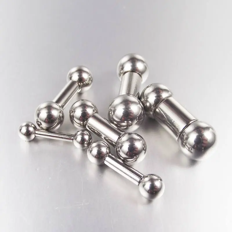 Цельнокроеное кольцо из нержавеющей стали большого размера с бусинами прямые