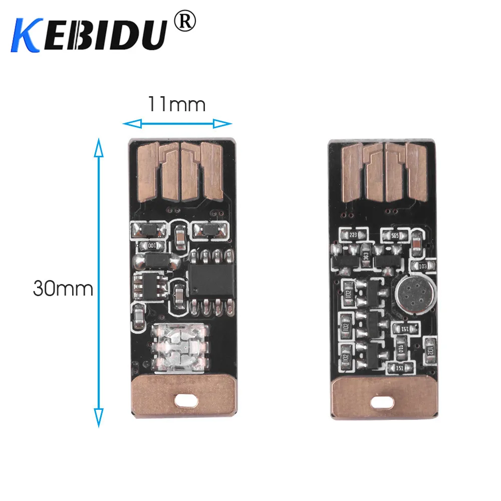 СВЕТОДИОДНЫЙ Автомобильный светильник Kebidu с usb-разъемом декоративный RGB