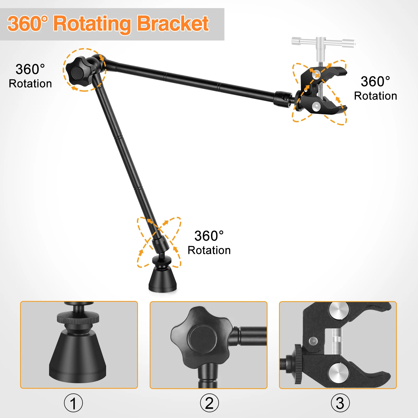 newacalox soldering third hand tool pcb fixture clips heat gun stand rework station tool helping hands with magnetic base free global shipping