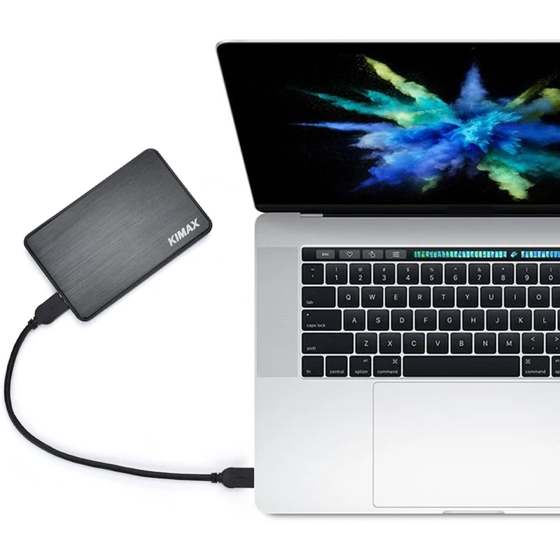 

KIMAX Sata HDD Case,USB 3.0 Sata HDD Hard Drive Enclosure for PC Laptop,2.5 inch HDD SATA Enclosure Caddy