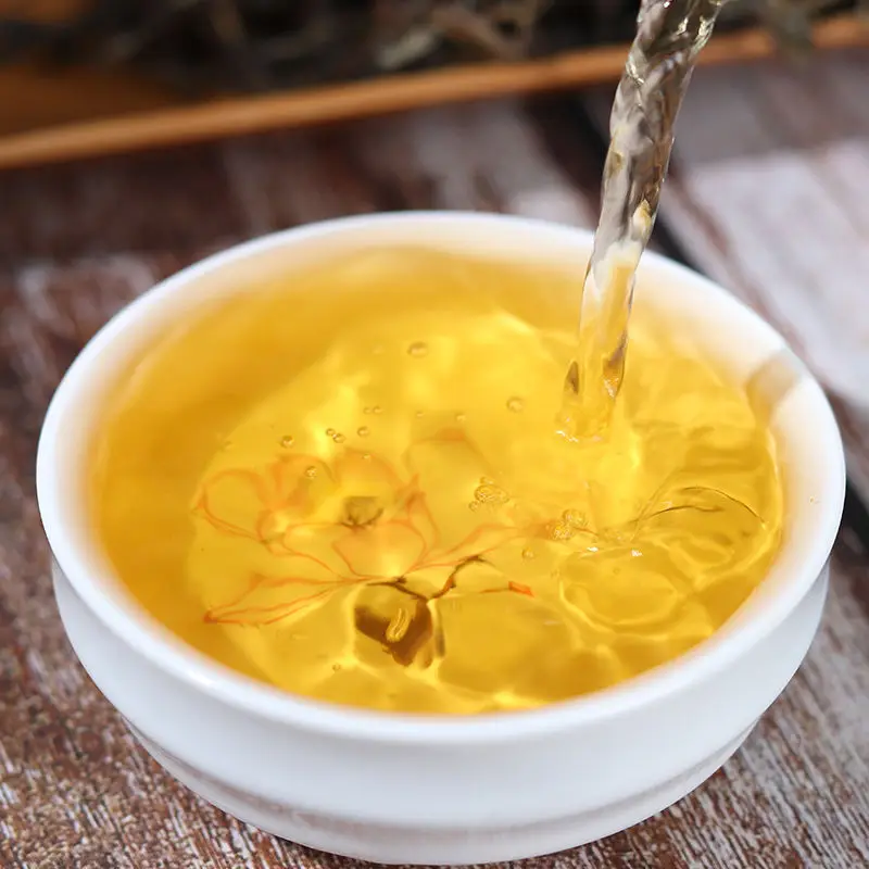 

2019 Yunnan Xiao Hu Sai Small Family Game Pu'er Tea Raw Tea for Detoxification and Clear Heat