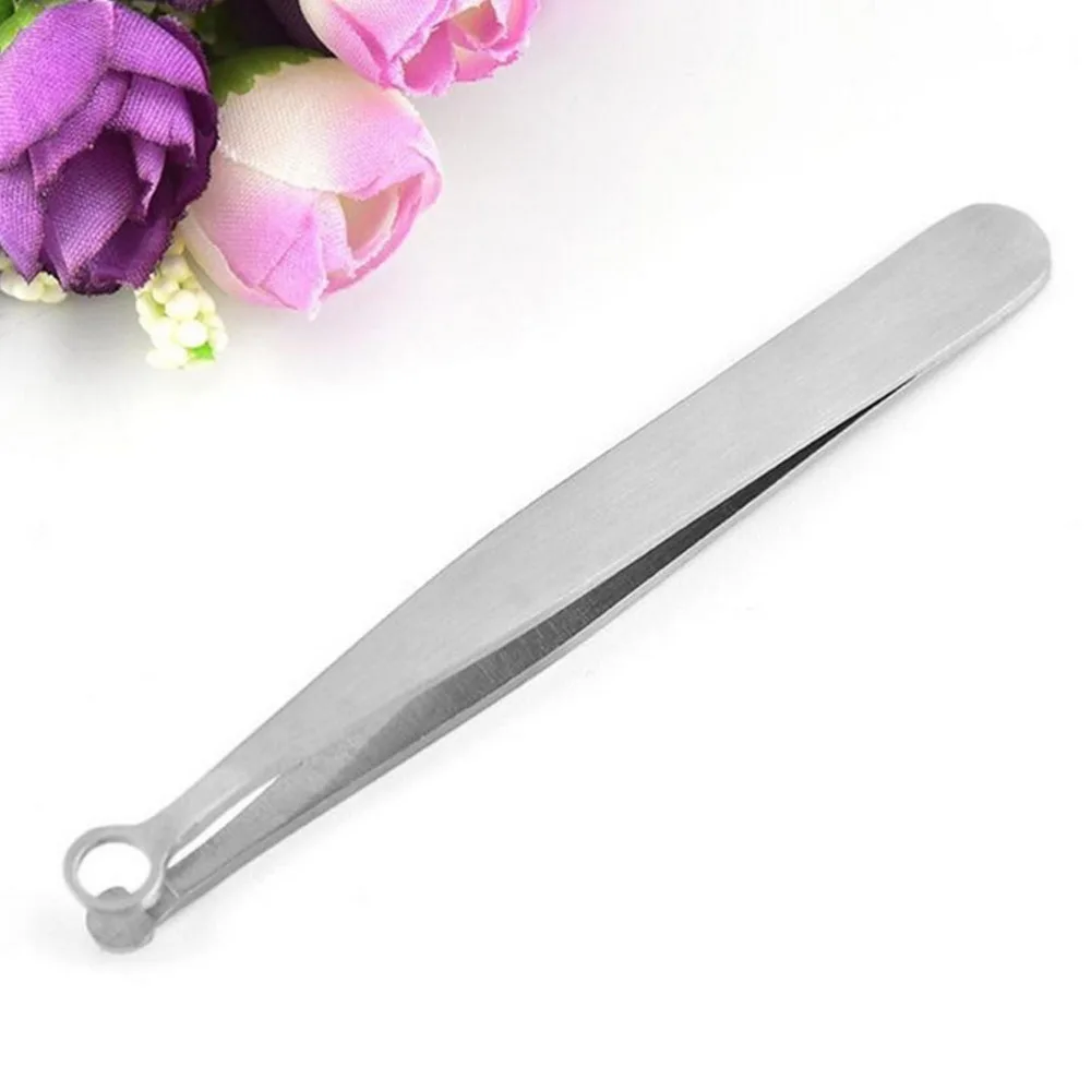 

Stainless Steel Nasal Hair Round Head Nasal Hair Clip Trimming Tool