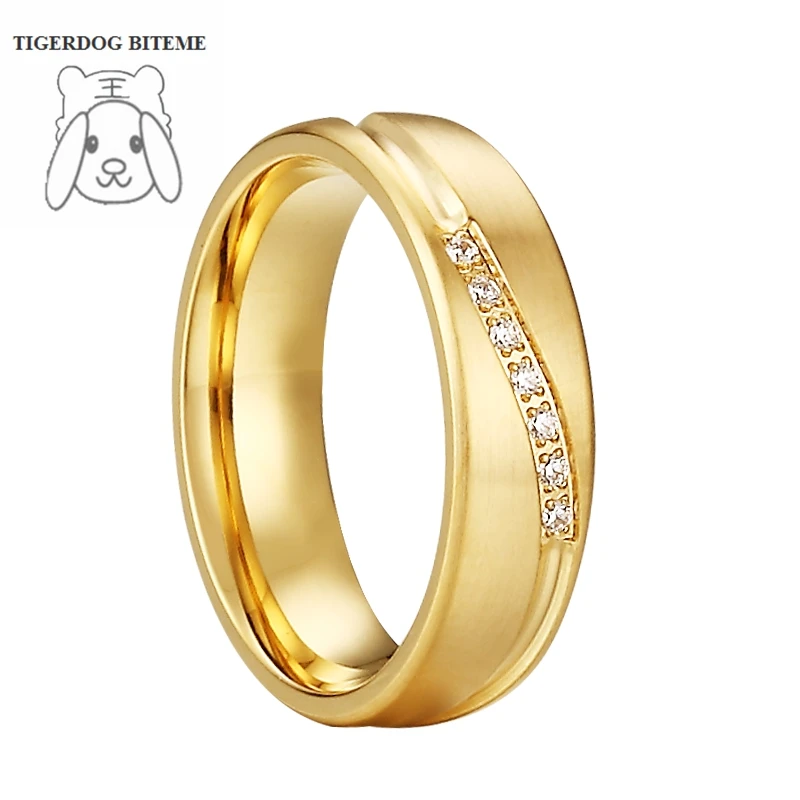 Женские Классические обручальные кольца золотого цвета для пар | Украшения и