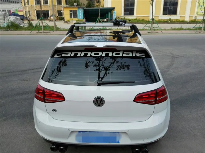 Для Volkswagen Golf 7 Спойлер ABS Материал заднее крыло автомобиля праймер Авто Стайлинг