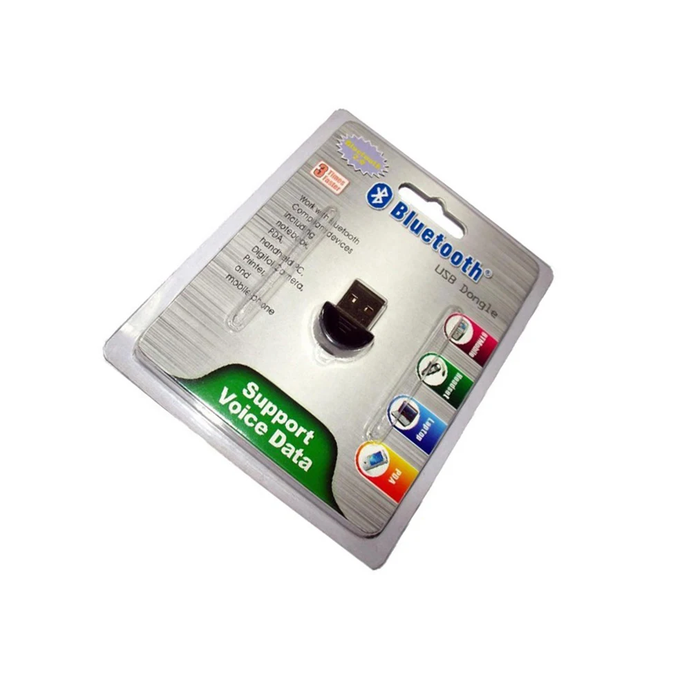 

Bluetooth 2.0 USB Wireless Micro Adapter Compatible with Windows 10,8.1/8,7,Vista, XP, 32/64 Bit for Desktop Laptop Computers