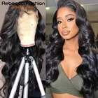 Парик на шнуровке спереди с объемной волной, плотность 180%, парики на шнуровке спереди из человеческих волос, парик на шнуровке 360, парик на шнуровке спереди для женщин, человеческие волосы