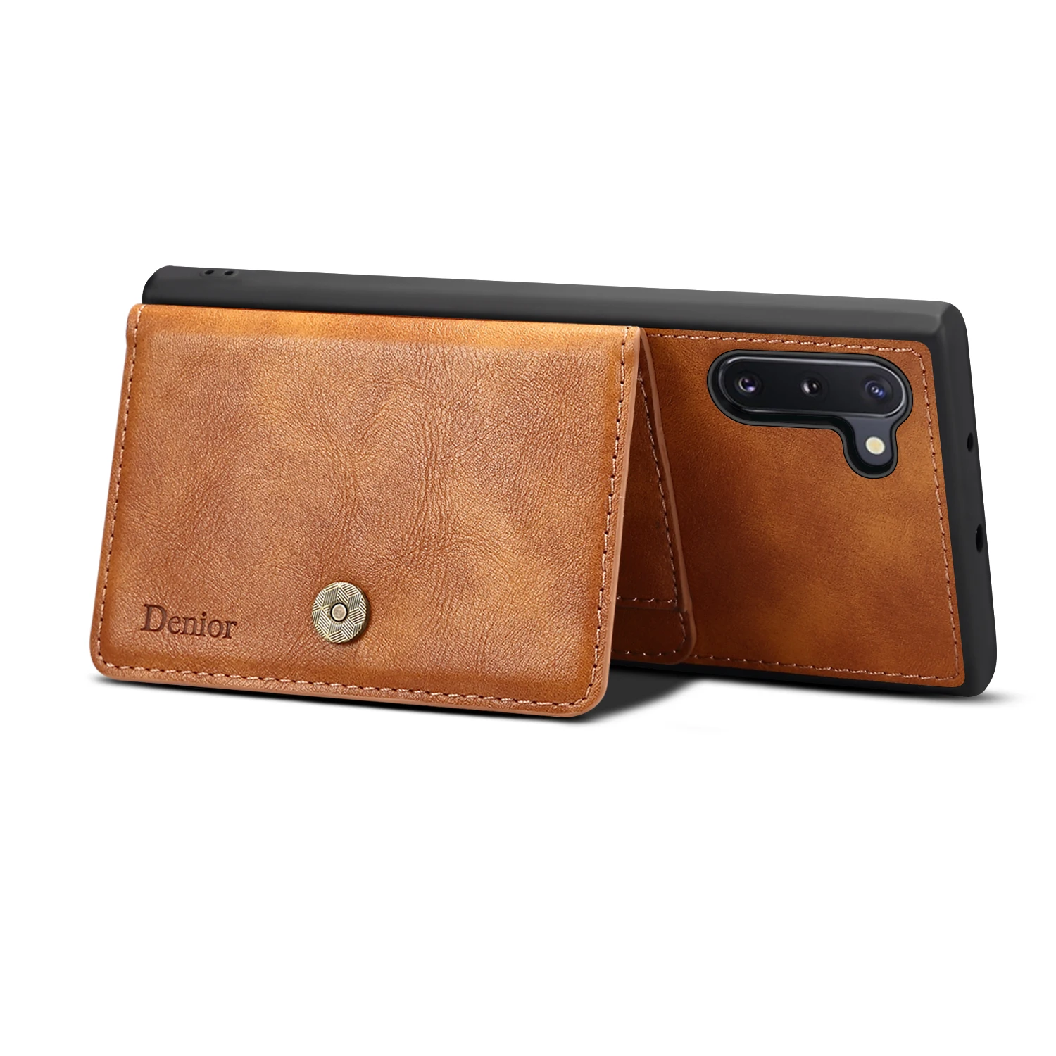 Для samsung Galaxy Note 10 Plus кожаный чехол-кошелек для samsung Note 10 Note10 слоты для карт подставка держатель чехол для телефона