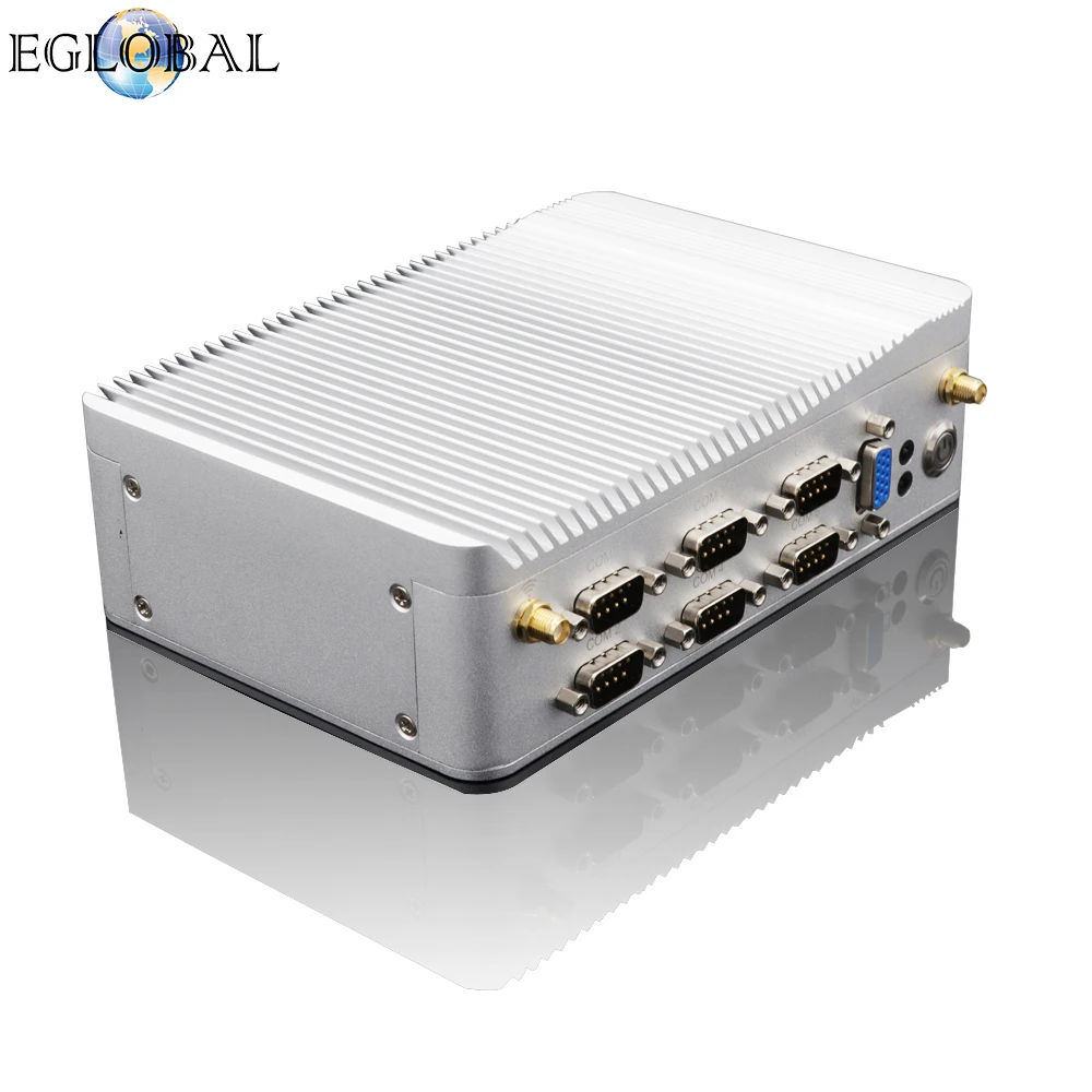 Встроенный промышленный ПК EGLOBAL G3 Intel Celeron j1900 rs485/rs232 встроенный nuc с двойным
