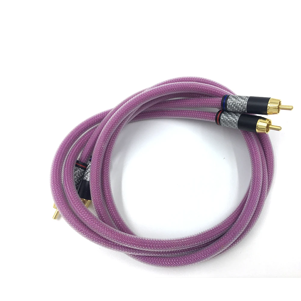 Hi-fi стерео пара RCA кабель высокой производительности Hi-Fi аудио 2rca к