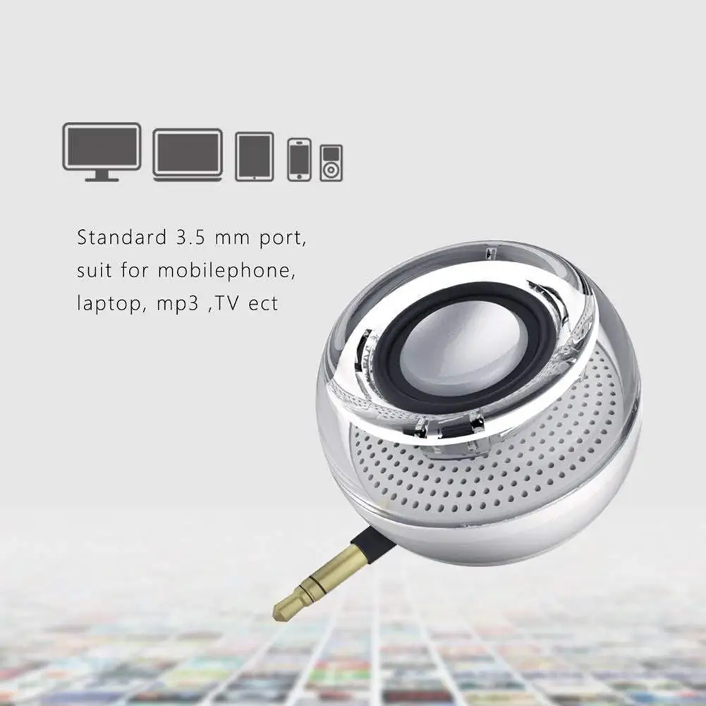 Портативная стерео мини Колонка Leadsound F10 с разъемом 3 5 мм для ios планшетного ПК