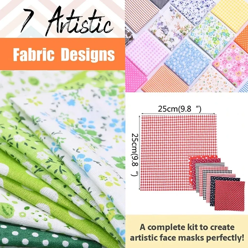 Новинка 2020 жаккардовая ткань сделай сам набор для пэчворка шитья платья