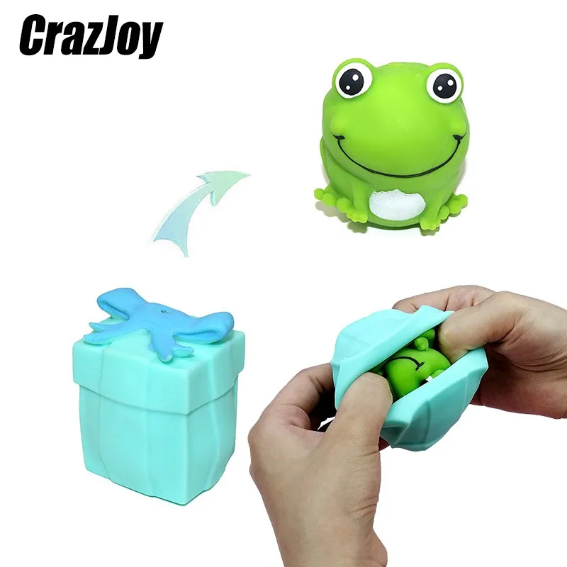 Новые фиджеты-игрушки Подарочная коробка с откидной крышкой милые животные